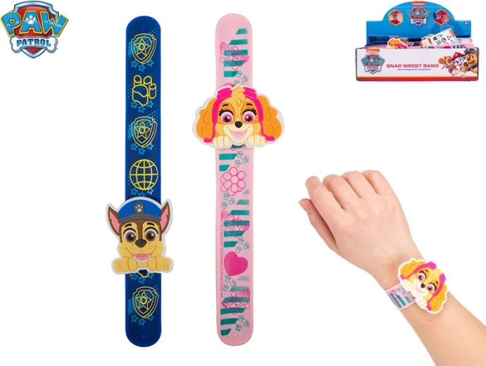 Self-winding silicone bracelet PAW PATROL for kids