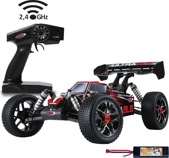 Jamara Ultra BL8 buggy 4WD 1:8 with LiPo battery