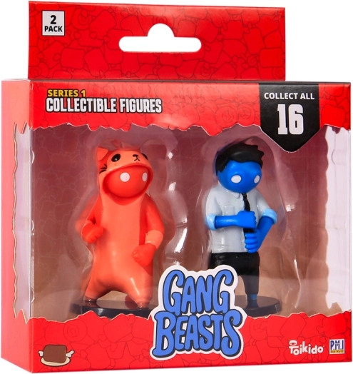 Gang Beasts kolekcionējamas figūriņas 2 gab. komplekts, 1. sērija