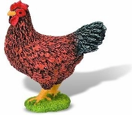 Bullyland Hen – realistic figurine for children