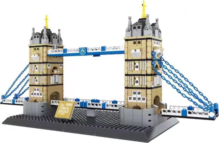 Tower Bridge Building Set, 969 Pieces