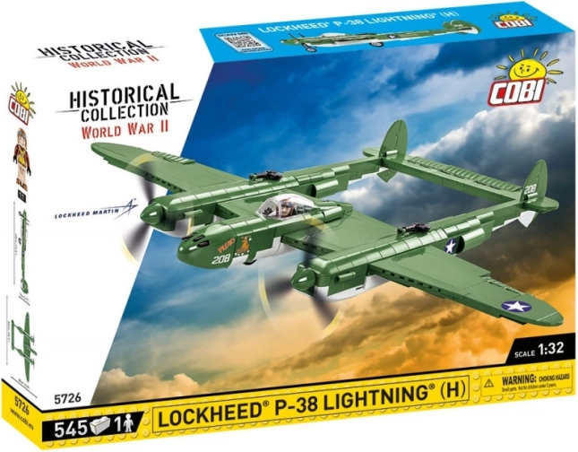 COBI konstruktors Lockheed P-38 Lightning 1:32