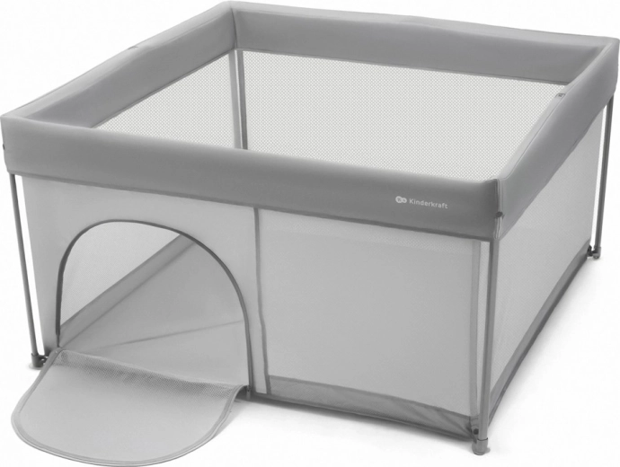 Kinderkraft bērnu manēža Ziki Light Grey