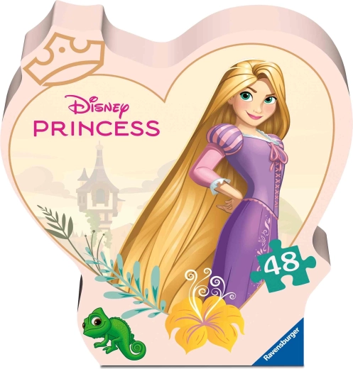 Ravensburger puzle ar Rapunzelas motīvu dāvanu iepakojumā, 48 gabali
