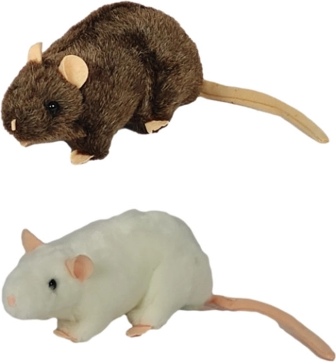 Plīša žurka 20 cm