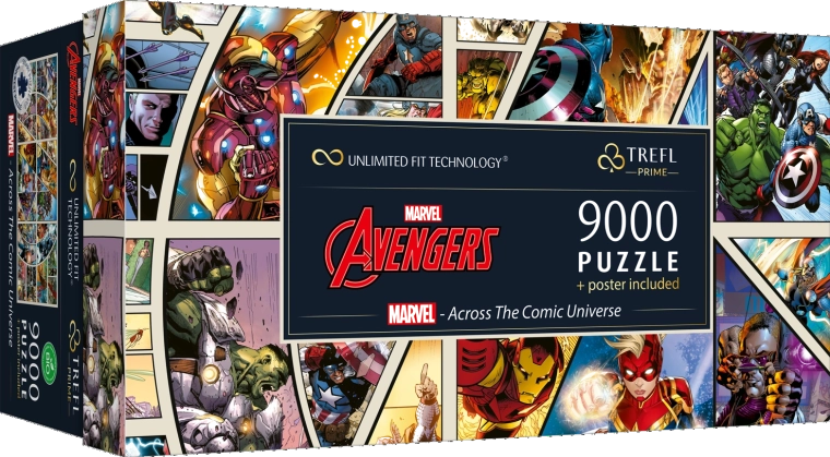 Puzzle 9000 Pieces Marvel Across the Comic Universe