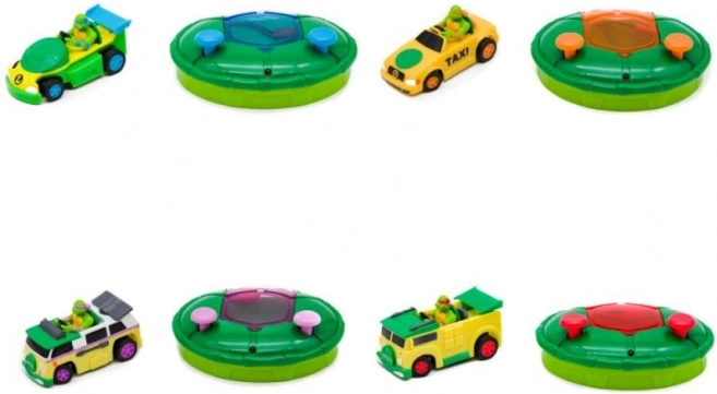 Tālvadības auto “Bruņurupuči Ninja”