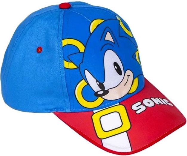 Sonic cepure ar nadziņu - 1 gab.