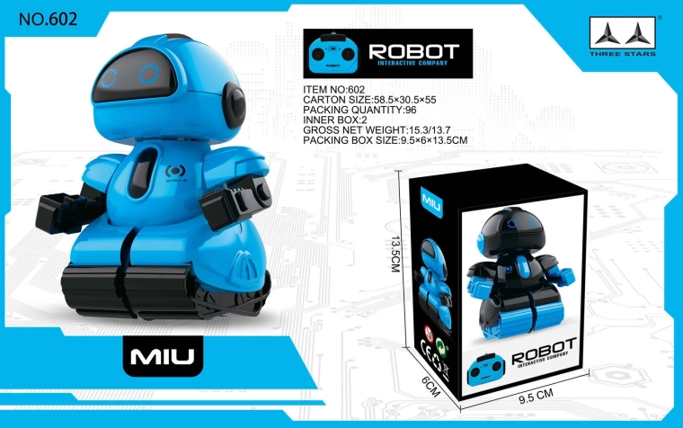 Tālvadības robots Small Q, zils