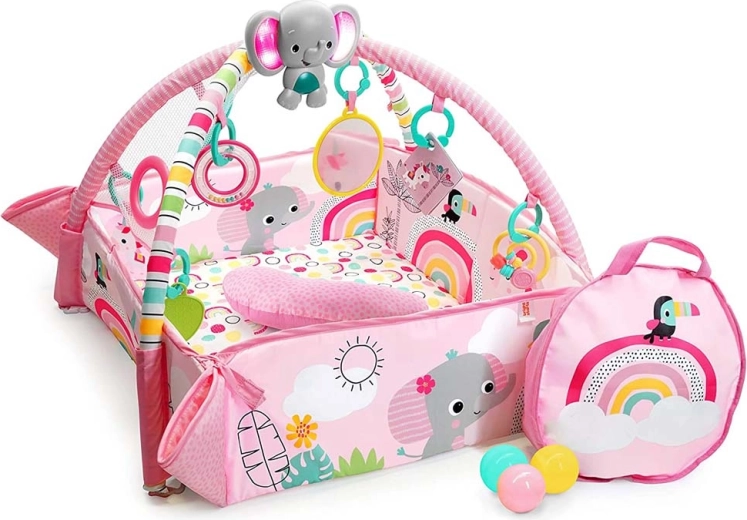 Bright Starts 5-in-1 play mat PiP Your Way Ball Play Rainbow Tropics