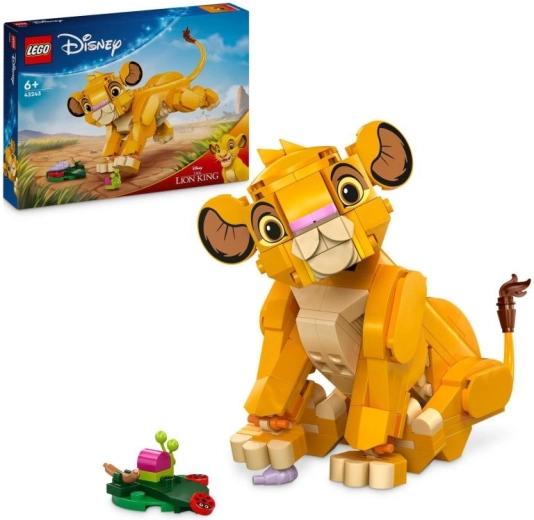 LEGO Disney lauvēns SIMBA – būvējama figūra