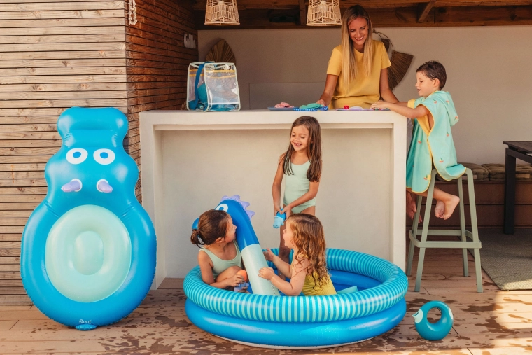 Quut piepūšamais baseiniņš Ocean road 120 cm