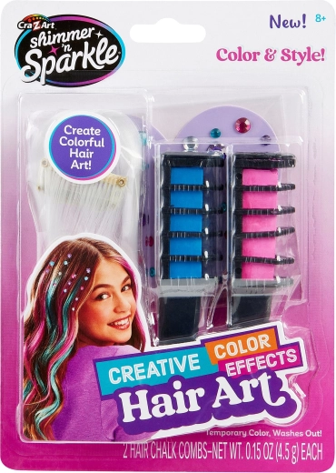 Cra-Z-Art matu krītiņi ar matu sprādzēm