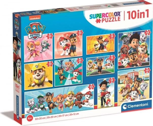 Mīkla Paw Patrol 10-in-1 no Clementoni