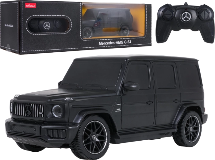 Rastar RC car Mercedes AMG G63 1:24 black - 1 piece