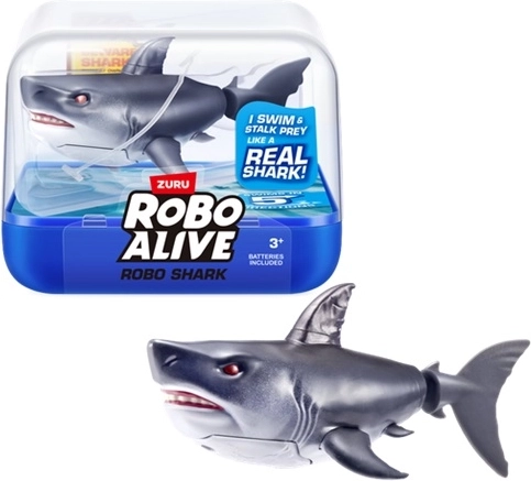 ZURU RoboAlive peldošā haizivs ūdenim, melna