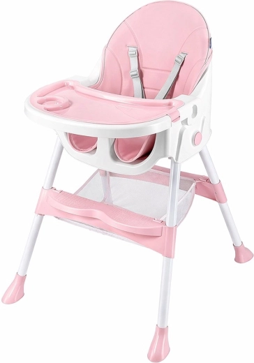 Bērnu barošanas krēsliņš Baby Mix Nora, rozā dusty pink