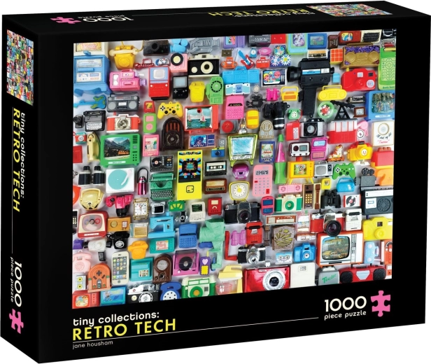 Chronicle Books Small Collections: Retro Technology Puzzle, 1000 Pieces