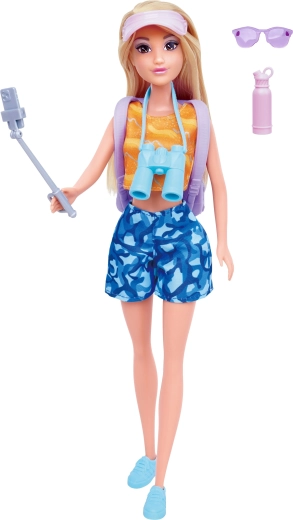 Anlily Doll on a Trip with Accessories 30 cm