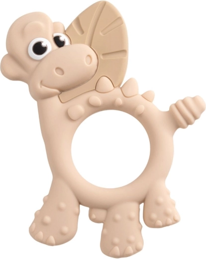 Bibado multisensorais košļājamais riņķis Ditty the Dinosaur fawn - 1 gab.