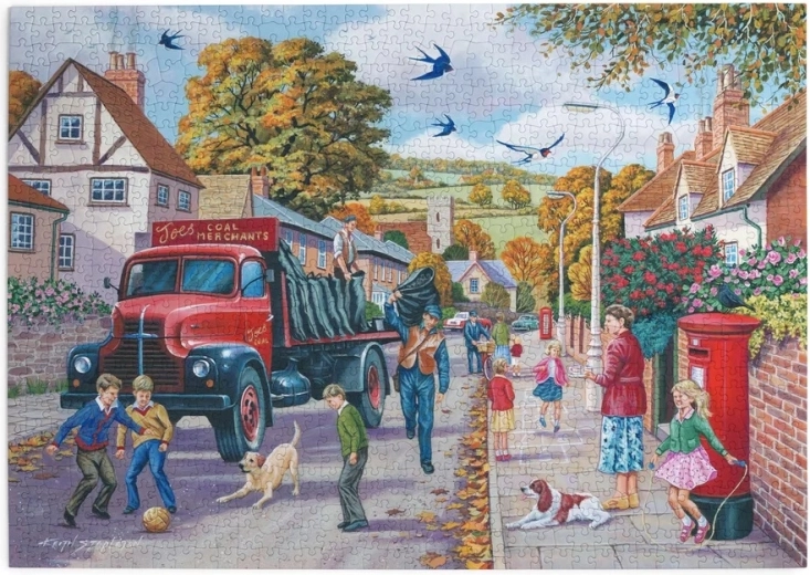 Coal Delivery Jigsaw Puzzle, 1000 Pieces