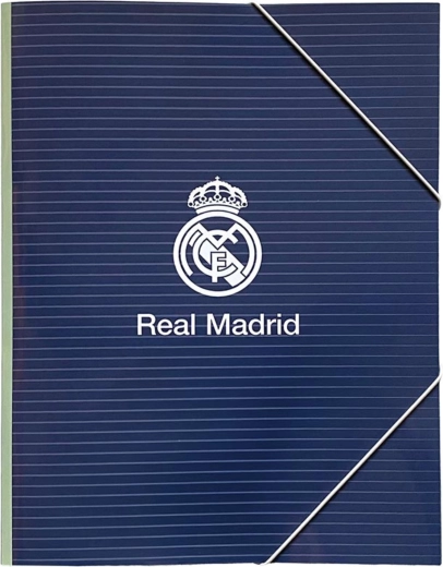 Real Madrid A4 klades ar gumiju, tumši zilas