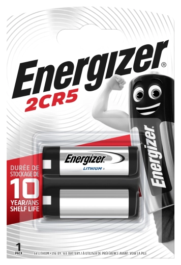 Energizer 2CR5 6V Lithium Battery