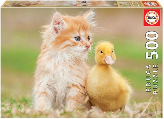 Educa puzle Mīļie draugi 500 gabalu