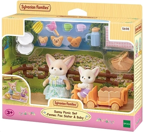 Sylvanian Families feneku lapsas piknikā