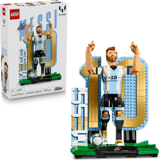 LEGO Editions Lionel Messi – football legend