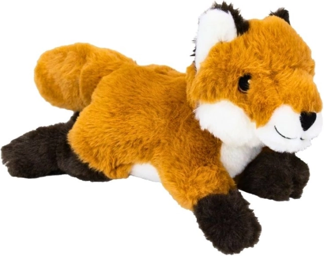 Plush fox lying down 25 cm