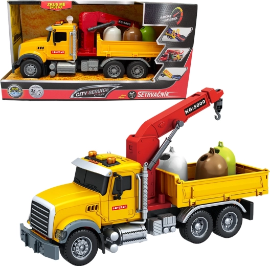 City recycling collection truck 1:14