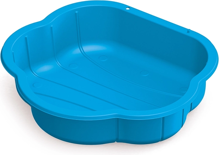 Blue Plastic Shell Sandpit