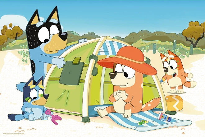 Trefl puzle BLUEY maxi 24 gabali – Lieliska diena