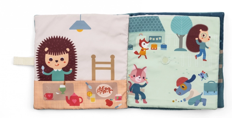 Lilliputiens emotions book – Leon the Hedgehog