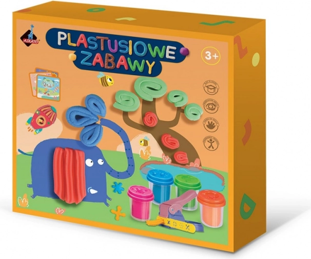 Plastilīna izklaide ar presi