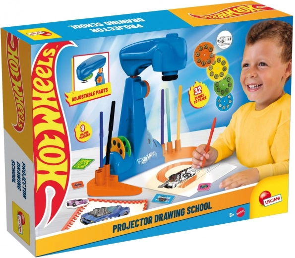 Hot Wheels zīmēšanas skola ar projektoru