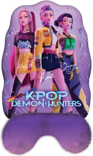 Folijas stāvošs balons K-POP Demon Hunters