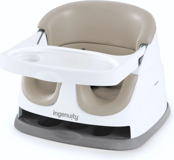 Ingenuity 2-in-1 Baby Base Chair Booster Seat Cashmere