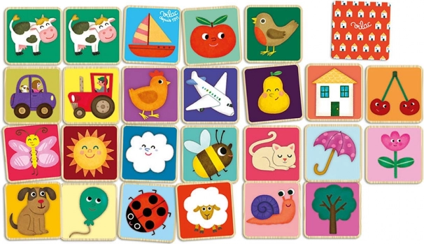 Koka memo spēle Saimniecības dzīvnieki