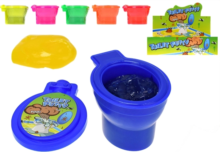 Professor Slime Toilet with Slime – Neon Colors