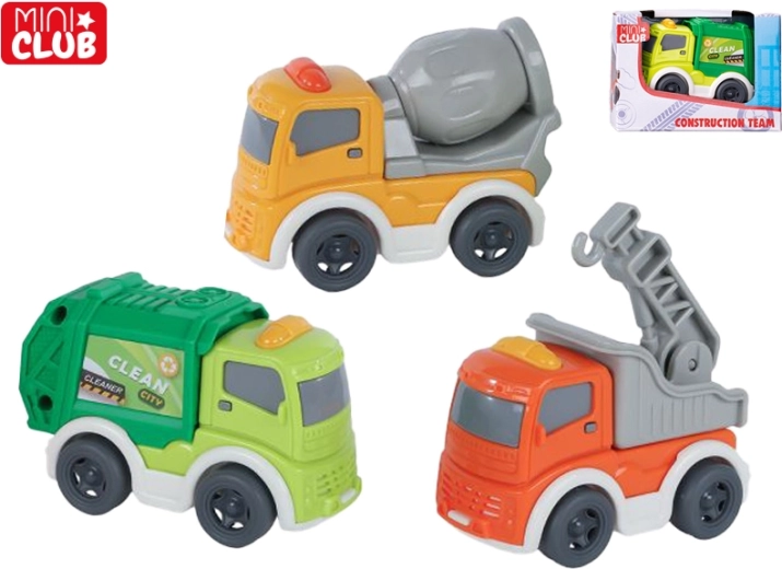 Mini Club construction vehicle for the little ones – mixed variants