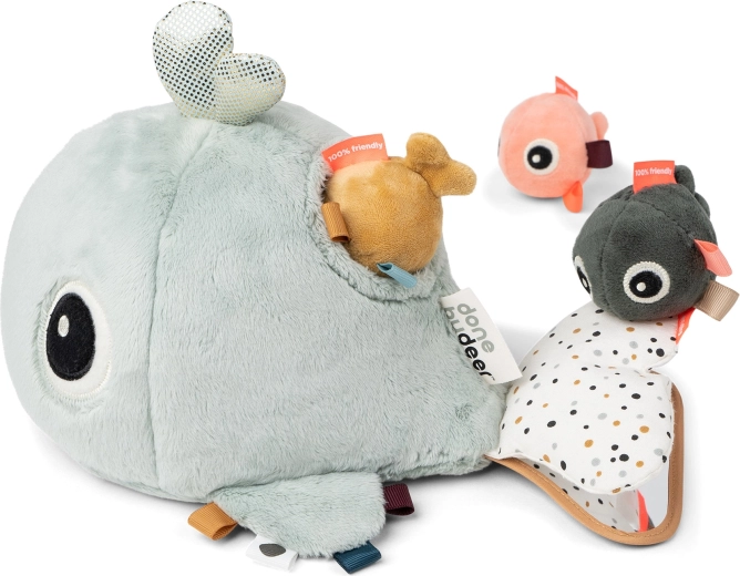 Done by Deer Wally Hide-and-Seek Activity Toy, Blue