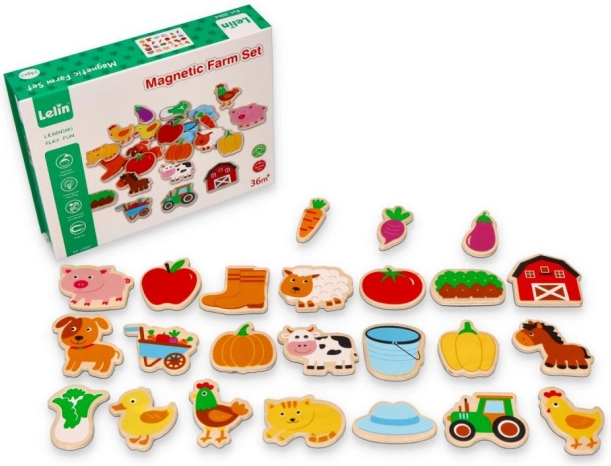 Magnēti – Ferma, komplekts 24 gab.
