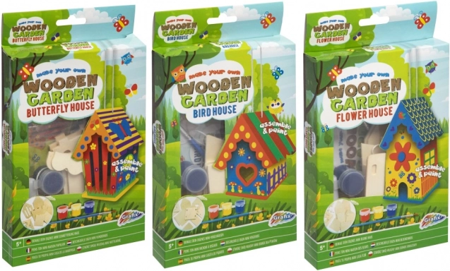 Izgatavo pats savu koka namiņu