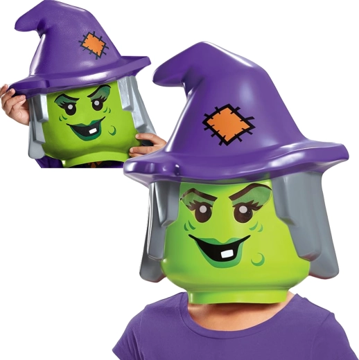 Lego witch mask for kids 4+