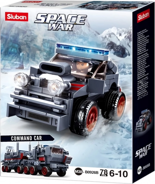 Sluban Space War patruļas transports būvkomplekts