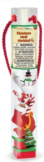 Safari Ltd. designer tube Christmas figurines (8 pcs)