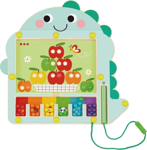 2Kids Toys Magnetic Color Sorting Game with Dinosaur