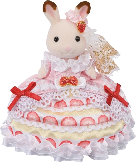 Strawberry Freya Figure – 40th Anniversary SYLVANIAN FAMILIES
